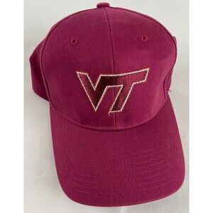 Virginia Tech Hokies fiber optic hat-light up baseball cap logo-tested-